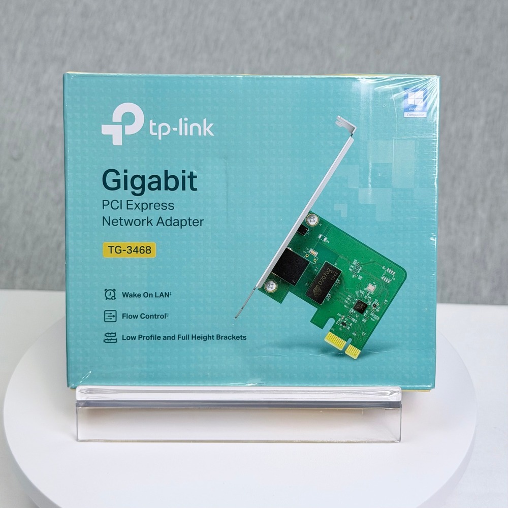 TP-Link TG-3468 Gigabit PCI Express Network Adapter 10/100/1000Mbps PCIe Card
